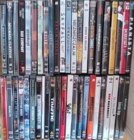 Płyty dvd z filmami w pudełkach ok100szt