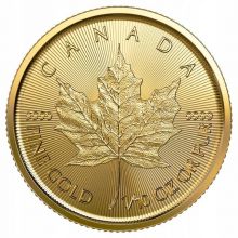 Sprzedam Kanadyjski Liść Klonowy 1/10 uncji Złota 2023