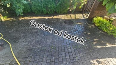 Mycie kostki z odsysaniem błota poleca Gostek od kostek