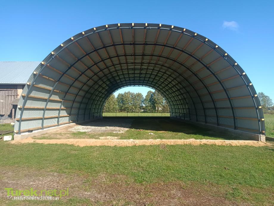 Hala lukowa 12 x 20m garaz wiata na...