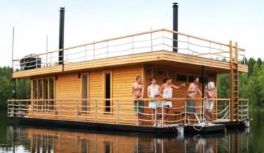 Sauna ogrodowa, bania, domek rekreacyjny
