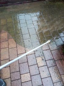 Mycie kostki brukowej i elewacji