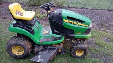 Traktorek kosiark John Deere