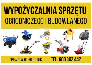 Wypożyczalnia sprzętu ogrodniczo – budowlanego Cisew 99A