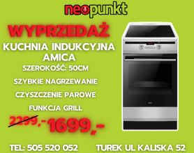 Kuchnia indukcyjna Amica
