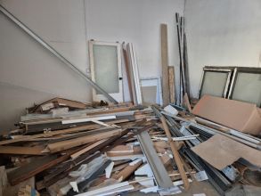 Listwy, sklejka od ościeżnic drzwiowych ODDAM za darmo