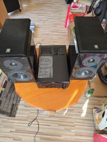 Sprzedam wzmacniacz z kolumnami yamaha rx e410