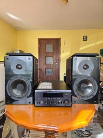 Sprzedam wzmacniacz z kolumnami yamaha rx e410