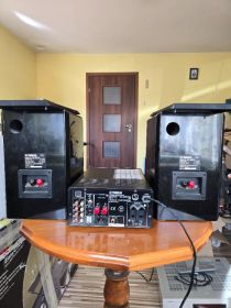Sprzedam wzmacniacz z kolumnami yamaha rx e410