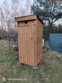 Wc drewniane