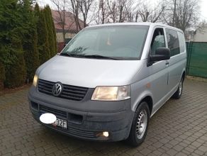 Vw/Transporter/Ładny/1.9/TDI/6-Osób/Klima/Zareje str/