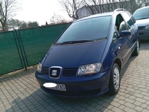 Seat/Alhambra/1.9/TDI/Stan-BDB/7-Osób/Zarejestr/