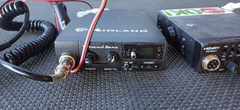 CB radio President Midland + antena