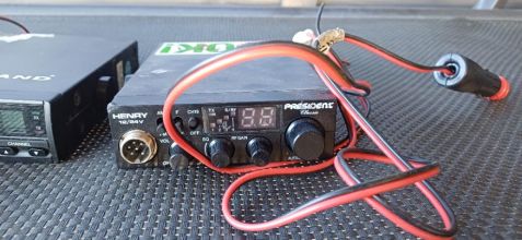 CB radio President Midland + antena