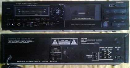 Deck JVC na części lub do naprawy (spada pasek)