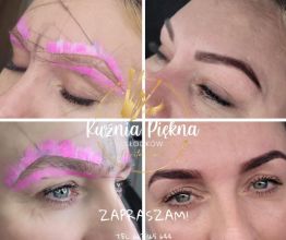 Makijaż, henna pudrowa, laminacja i przedłużanie rzęs !