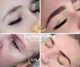 Makijaż, Stylizacja rzęs oraz brwi, henna pudrowa i...
