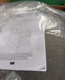 Nowy fotel z rozkladanym podnózkiem