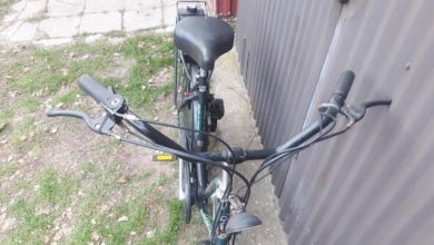 Rower z silnikiem spalinowym