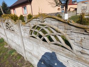 Mycie / malowanie płotów betonowych