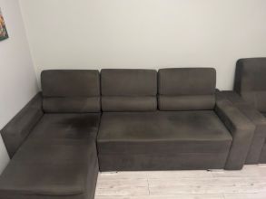 Narożnik z funkcją spania +fotel