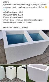 Doniczki termoizolacyjne