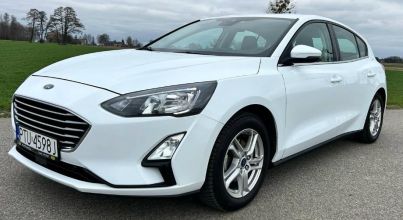 Ford Focus 2021 r Grzana szyba i kierownica