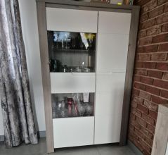 Zestaw mebli komoda + witrynka