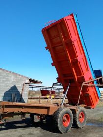 Sprzedam przyczepę tandem le bouch 14 ton