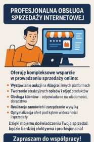 Kompleksowa obsługa sprzedaży online – Allegro, ,...