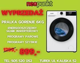 Pralka Gorenje z silnikiem inwerterowym
