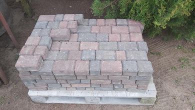 Kostka betonowa 75 metrów kwadratowych