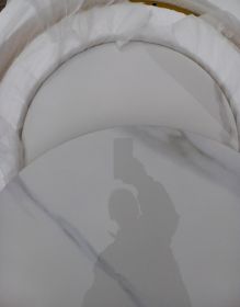 Stoliki marmurkowe z połyskiem 2szt
