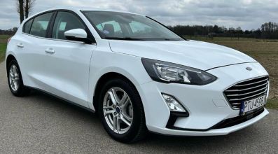 Ford Focus 2021 r Grzana szyba i kierownica