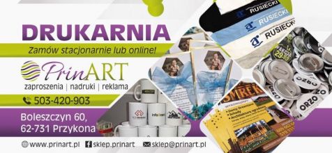 DRUKARNIA - nadruki, gadżety, poligrafia