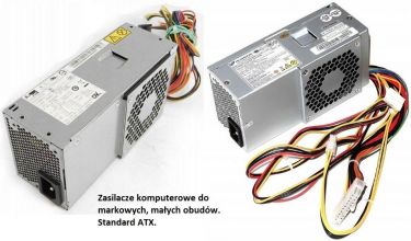 Zasilacze komp. do małych obudów: Dell, Fujitsu, HP itp.