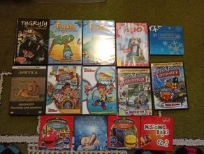 Zestawy klocków, zabawek i bajek DVD dla dzieci