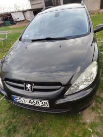Sprzedam Peugeot 307 2.0 hdi 7os. Dotykowe radio...