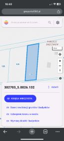 Sprzedam dzialke budowlaną zagrodową (siedlisko)