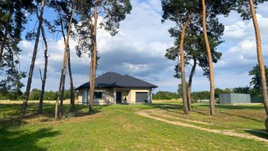 Piękny nowy dom na sprzedaż Koźmin gm Brudzew