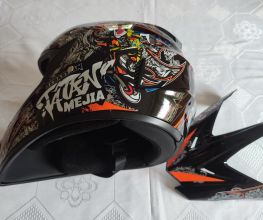 Kask szczękowy nowy Xl