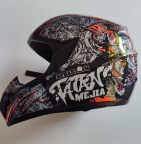 Kask szczękowy nowy Xl