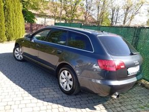 Audi/A6/3.0/TDI/Quatrro/Automat/Ładna/Zarejestr/