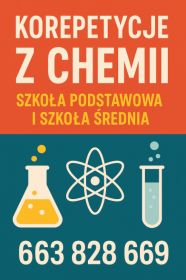 Korepetycje z chemii