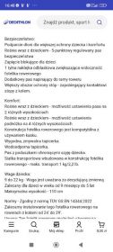 Fotelik rowerowy Polisport gruppy