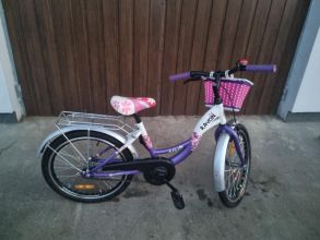 Sprzedam rower dla dziewczynki 20 cali stan bdb