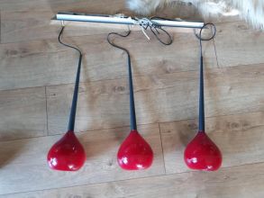 Lampa sufitowa libra czerwona
