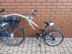 Doczekać rowerowa tandem