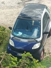 Smart 600 bezyna zadbany 140 przebieg