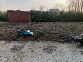 Prace Grebrogryzarką